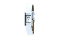 PERTEGAZ Witte Leren Dress Horloge