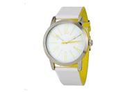 PERTEGAZ Witte Leren Horloge