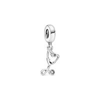 Pandora 799072C01 Moments - Stethoscoop Hart - Hangende Bedel