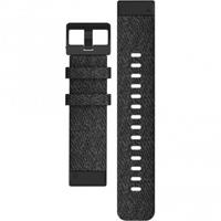 Garmin Garmin Ersatzarmband QuickFit20 Nylon Schwarz/Schiefergrau