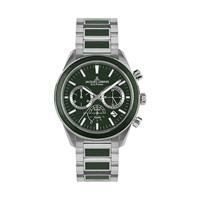 Jacques Lemans Chronograaf Classic 1-2115G, groen, voor Heren, 4040662163398, EAN: 1-2115G