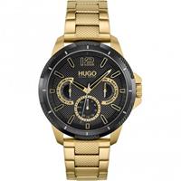 Hugo Analoguhr Herrenuhr 1530196, gold, EAN: 7613272427418