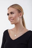 CAÏ Collier »925/-Sterling Silber rhodiniert Plättchen Boho«