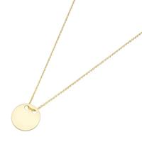 Luigi Merano Goldkette »kleines Plättchen, Gold 585«