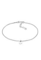 Elli Armband »Herz Liebe Romantik Erbskette 925 Silber«
