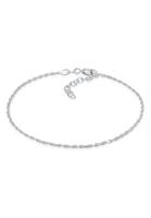 Elli Dames Twisted Cord Twist Basic Trend Verstelbaar in 925 Sterling Zilver Verguld
