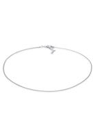 Elli Dames Choker Venetiaanse Ketting Basis Blogger Trend in 925 Sterling Zilver