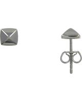 CAÏ Paar Ohrstecker »925/ Sterling Silber rhodiniert«, Kegelform