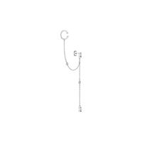 Tamaris Single-oorsteker met ear cuff TJ-0070-E-70 met zirkoon (synthetisch)