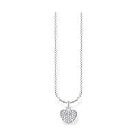 Thomas Sabo Kette mit Anhänger »Herz, KE2046-051-14-L38v, KE2046-051-14-L45v«, mit Zirkonia