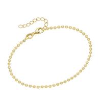 Smart Jewel Armband »elegantes Kugelketten Armband, Silber 925«