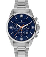 Jacques Lemans Chronograaf Sport 1-2118F, blauw, voor Heren, 4040662164302, EAN: 1-2118F