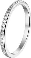 The Jewelry Collection Aanschuifring Zirkonia - Dames - maat 16.00