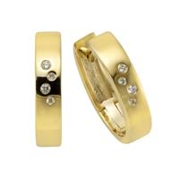 Orolino Creolen »585/- Gelbgold Brillant«