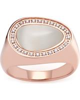 Leonardo Dames Ring in edelstaal, roze, voor Dames, 4002541196415, EAN: 019641