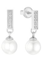 S.Oliver Paar Ohrstecker »2031473«, mit Zirkonia (synth) - mit Glasperle