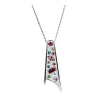 Smart Jewel Kette mit Anhänger »mit Swarovski Steinen, Silber 925«