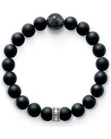 Thomas Sabo Armband in 925 Sterling zilver, zwart, voor Dames, 4051245027693, EAN: A1085-023-11-L