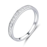 Mijn bedels Sterling ring glimmend