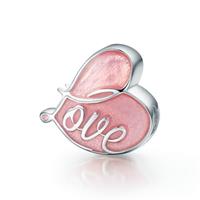 Mijn bedels Bedel omgedraaid door liefde roze