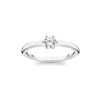 Thomas Sabo Dames Ring in 925 Sterling zilver, zilver, voor Dames, 4051245489910, EAN: TR2313-051-14-52