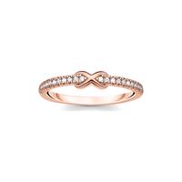 Thomas Sabo Dames Ring in 925 Sterling zilver, roze, voor Dames, 4051245490619, EAN: TR2322-416-14-52