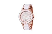 Michael Kors Dameshorloge Kwarts Wit & Roségoud