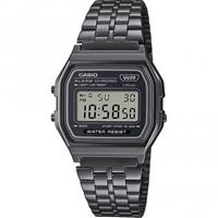 Casio A158WETB-1AEF Vintage Digitaluhr Anthrazit