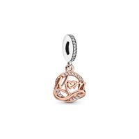 Pandora 789374C01 - Two-tone Mum Dangle Charm - Hangende Bedel