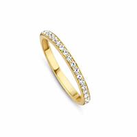 MY iMenso Gold Gouden Ring van  met Kleurloze Zirkonia℃s