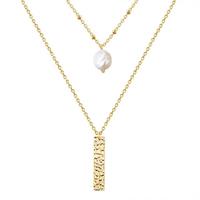 Valero Pearls Kette mit Anhänger »VP765« (1-tlg), mit Süßwasser-Zuchtperle
