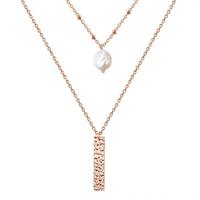 Valero Pearls Kette mit Anhänger »VP766« (1-tlg), mit Süßwasser-Zuchtperle
