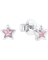 Prinzessin Lillifee Oorbellen voor meisjes, 925 sterling zilver, zirkonia synth. | ster