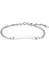 amor Identiteit Armband voor kinderen, unisex, 925 Sterling zilver