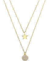 amor Ketting met hanger voor dames, 925 Sterling zilver, zirkonia synth. | ster