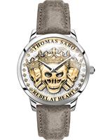 Thomas Sabo Herrenuhr Rebel at heart WA0356-273-207-42 mm
