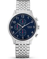 FAVS Chronograaf MK003616004, blauw, voor Dames, 4064721996925, EAN: MK003616004