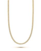 amor Halsketting voor mannen en vrouwen, unisex, goud 375