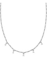 NOELANI Ketting met hanger voor dames, 925 Sterling zilver, zirkonia synth.