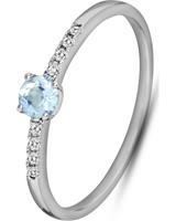 Valeria Dames Ring in witgoud, wit, voor Dames, 4064721555436, EAN: XR8701
