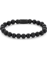 Rebel & Rose Armband in edelstaal, zwart, voor Dames, 8719956865237, EAN: RR-80073-B-M