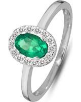 Valeria Dames Ring in witgoud, groen, voor Dames, 4064721556136, EAN: XR8713