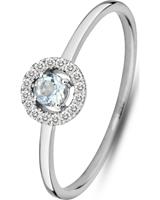 Valeria Dames Ring in witgoud, wit, voor Dames, 4064721555894, EAN: XR8709
