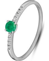 Valeria Dames Ring in witgoud, wit, voor Dames, 4064721555351, EAN: XR8700