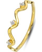 Valeria Dames Ring in 9 Karaat goudkleurig, goud, voor Dames, 4064721995737, EAN: 88055454