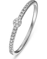 Valeria Dames Ring in witgoud, wit, voor Dames, 4064721551391, EAN: XR7469