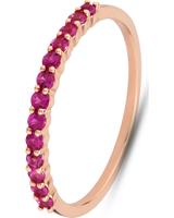 Valeria Dames Ring in roségoud, rosé, voor Dames, 4064721555245, EAN: XR8698