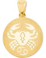 amor Hanger met motief voor mannen en vrouwen, unisex, goud 375 krab