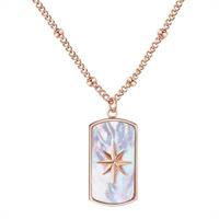 Valero Pearls Kette mit Anhänger »VP772« (1-tlg), mit Perlmutt-Anhänger