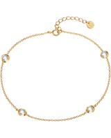 Glanzstücke München Enkelbandje in zilver, goud, voor Dames, 4251813761862, EAN: 50080573